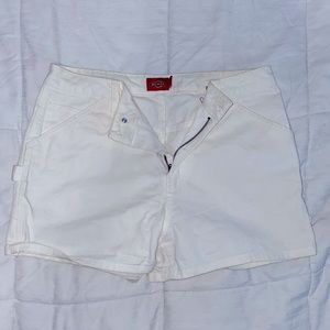 DICKIES Denim Carpenter White Shorts NEVER WORN